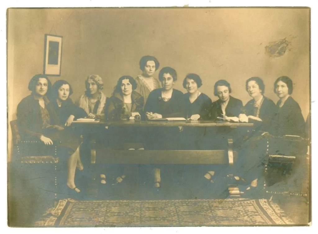 British delegation to the first World WIZO conference in 1921